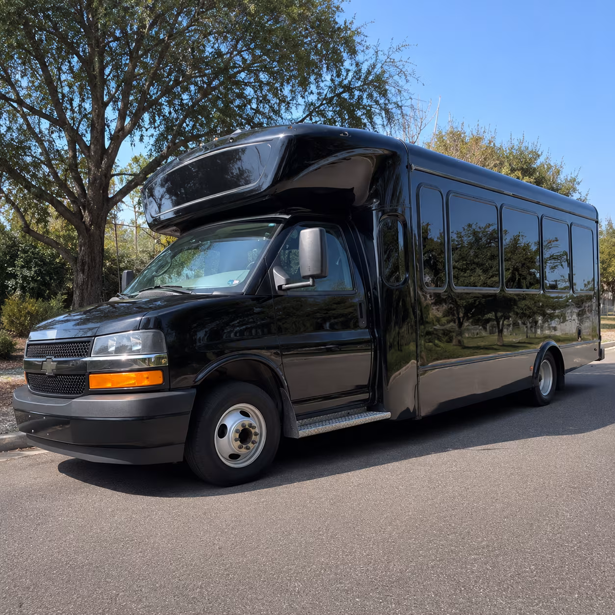 group buses for bands group and performers traveling through west jordan