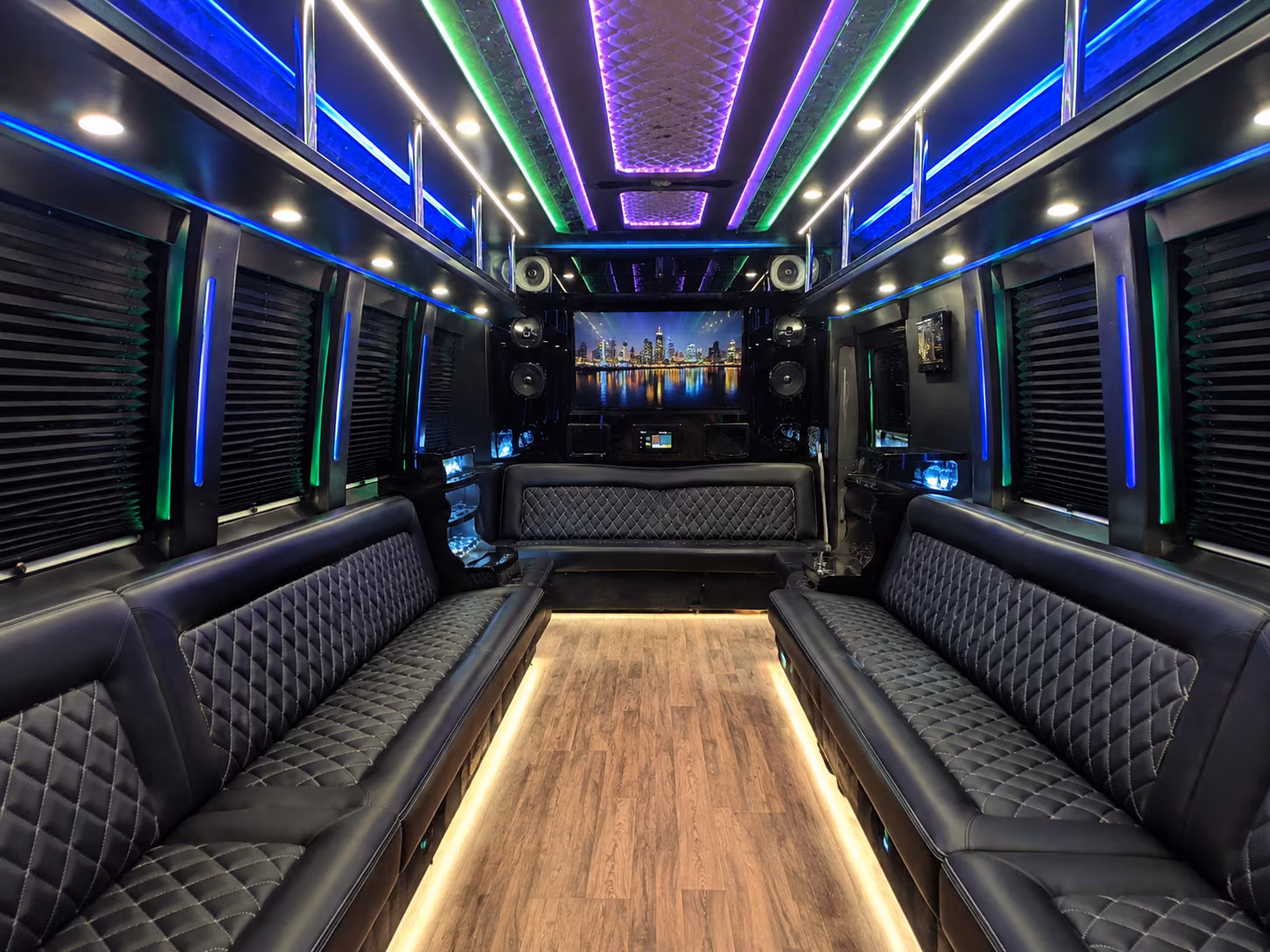 party buses to the depot and downtown salt lake city music venues