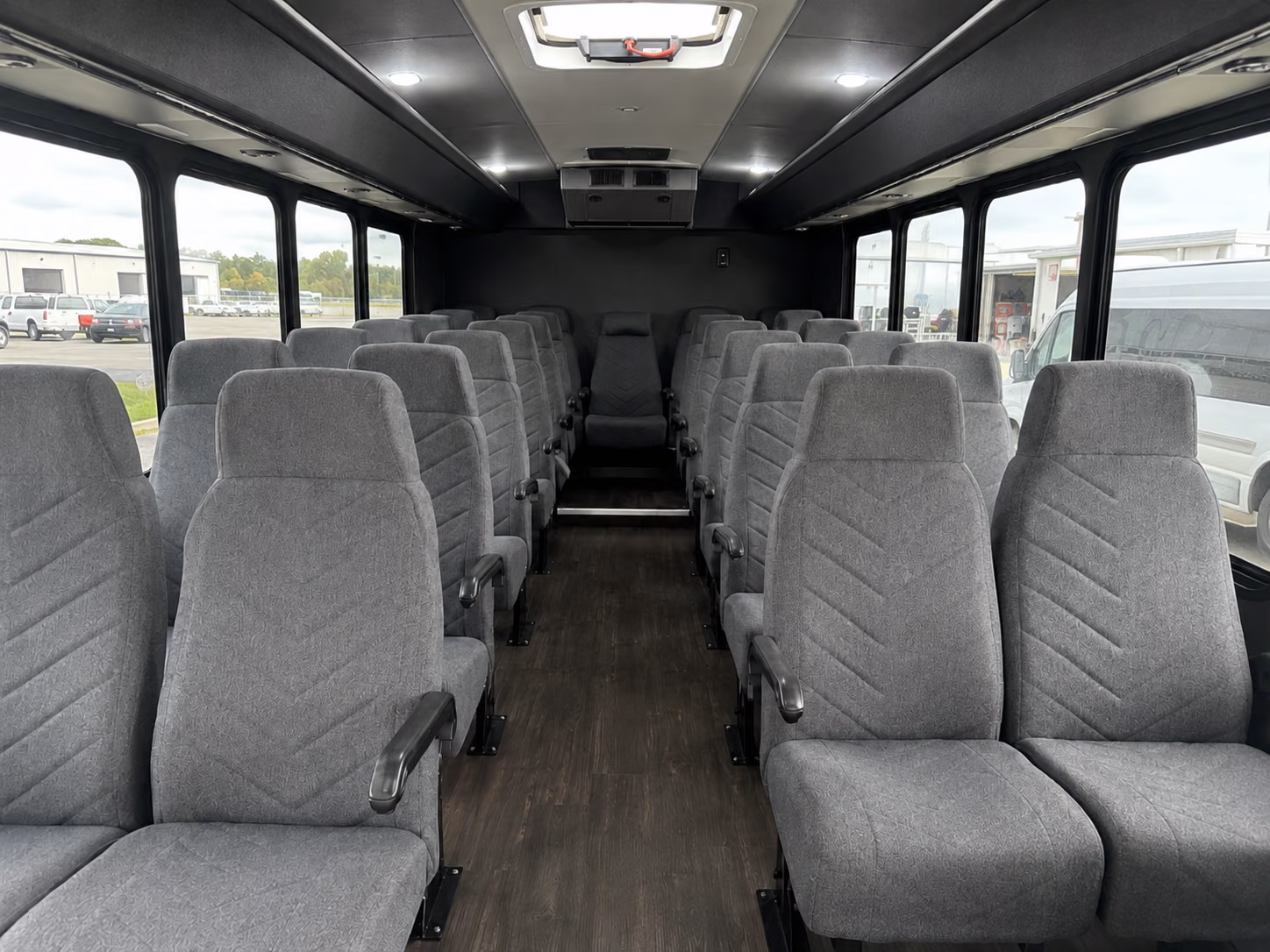west jordan 18 passenger minibus interior