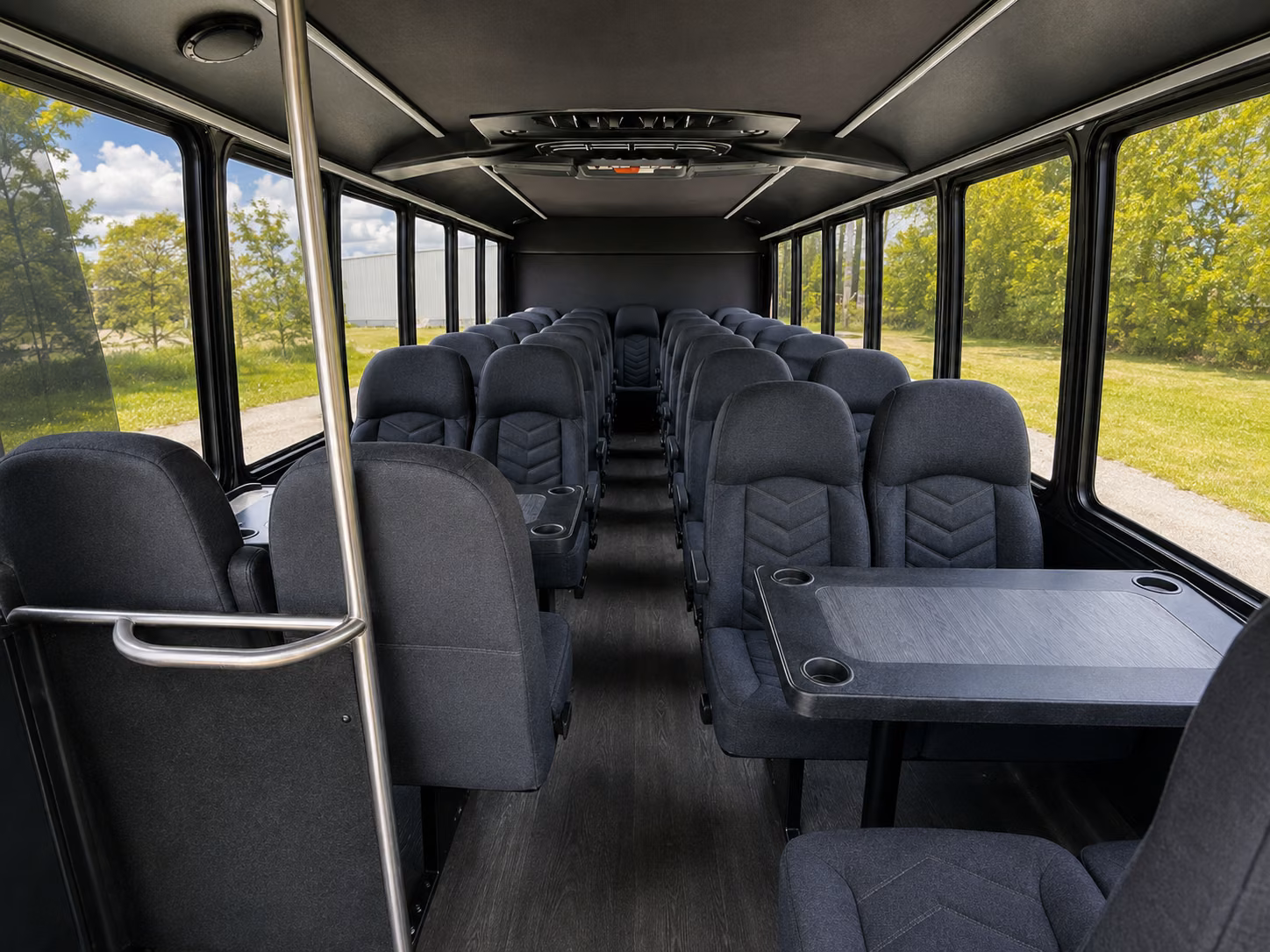 west jordan 20 passenger minibus inside