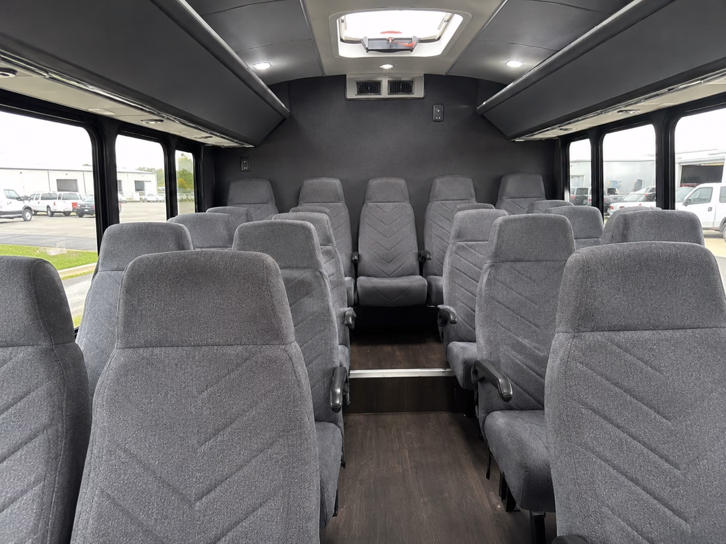 west jordan 20 passenger minibus interior