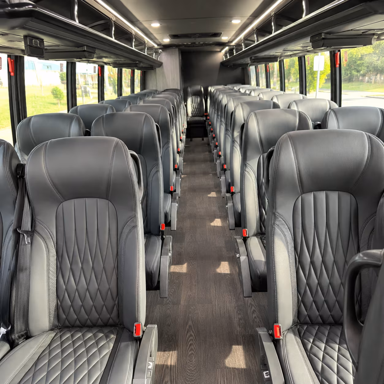 west jordan 25 passenger minibus interior
