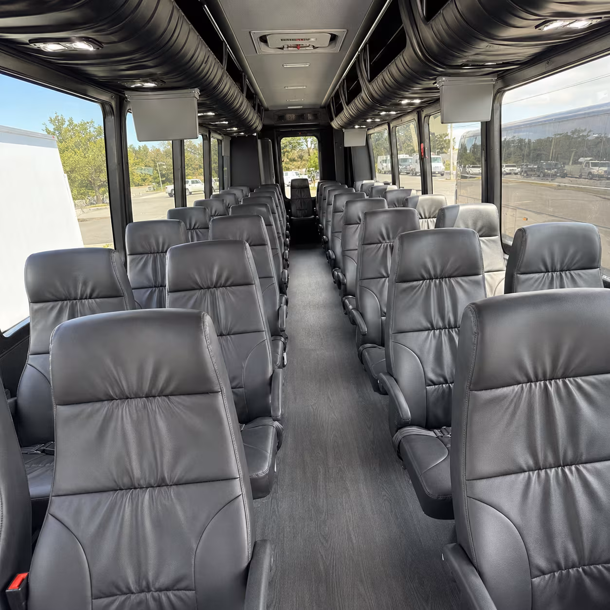 west jordan 28 passenger minibus interior