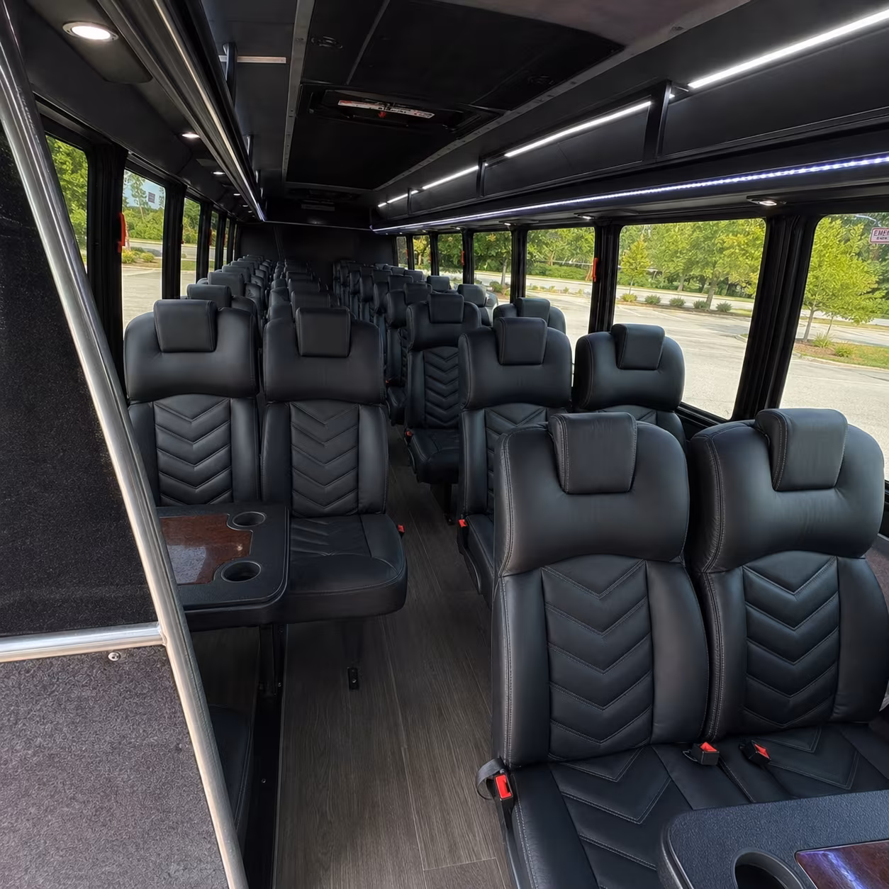 west jordan 30 passenger minibus inside