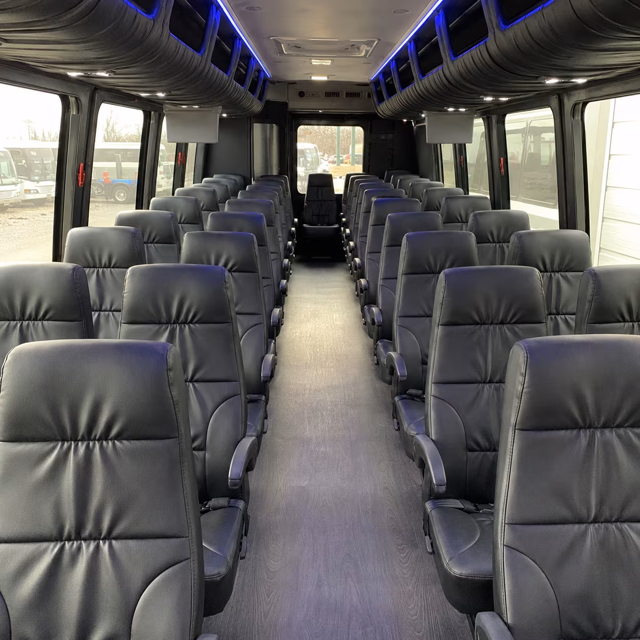west jordan 30 passenger minibus interior