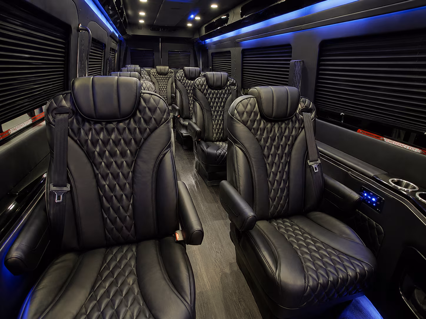 west jordan airport transportation onboard seating