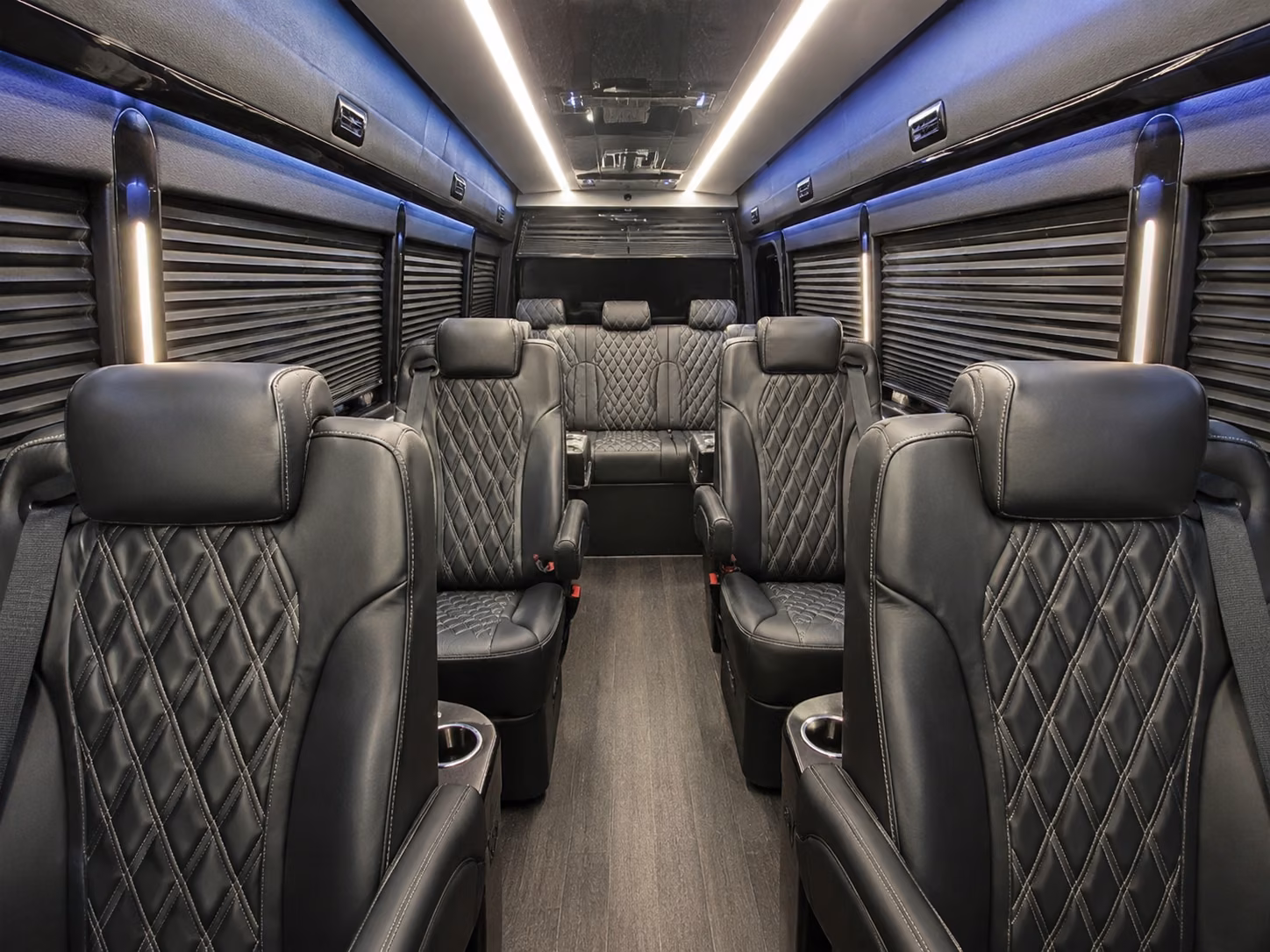 west jordan sprinter van with driver inside