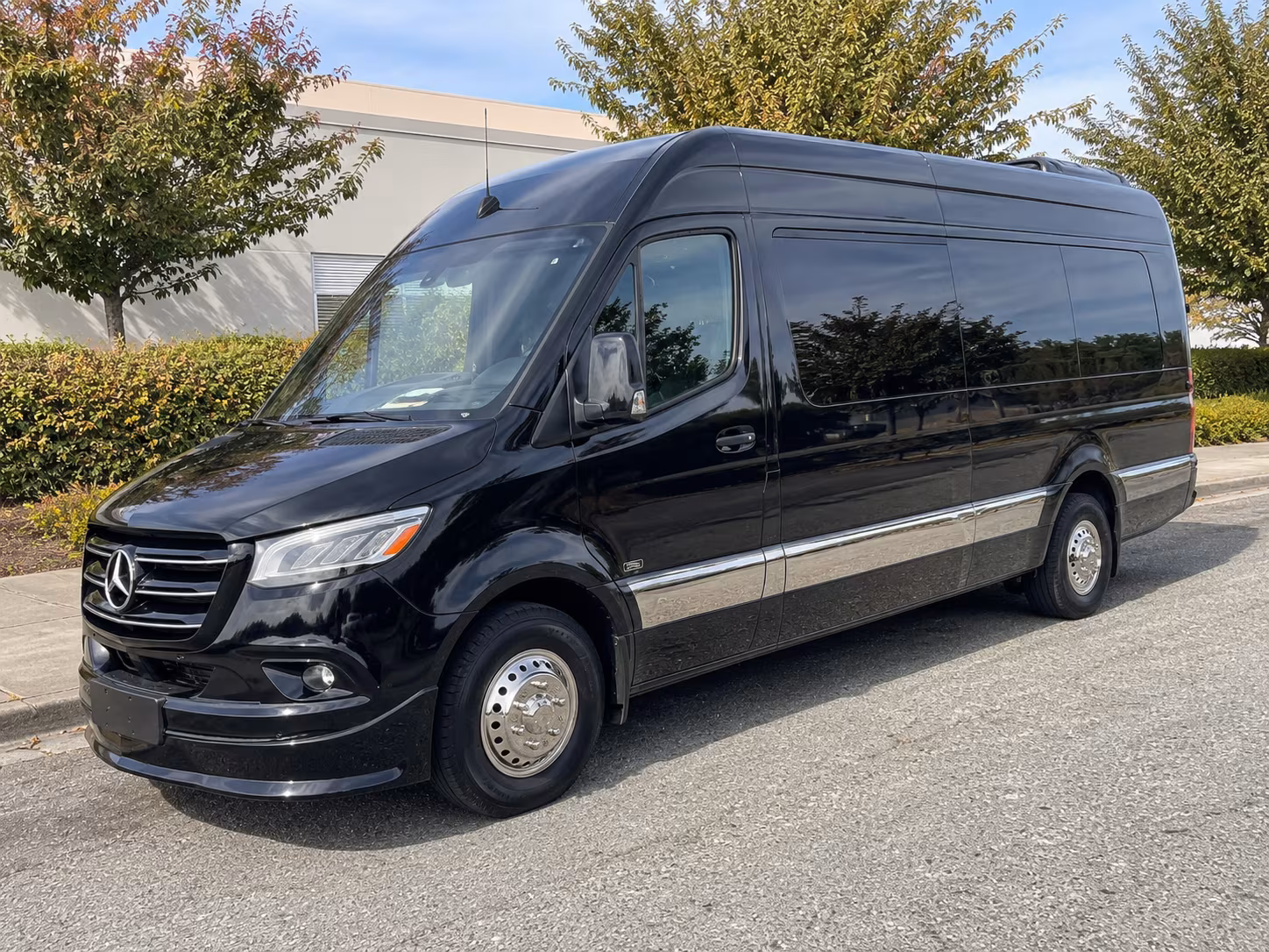 west jordan sprinter van with driver